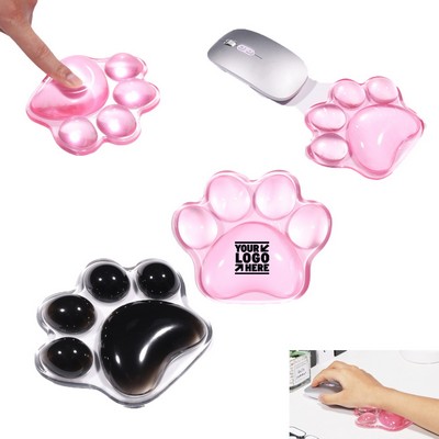 Three-Dimensional Cat's Paw Hand Rest