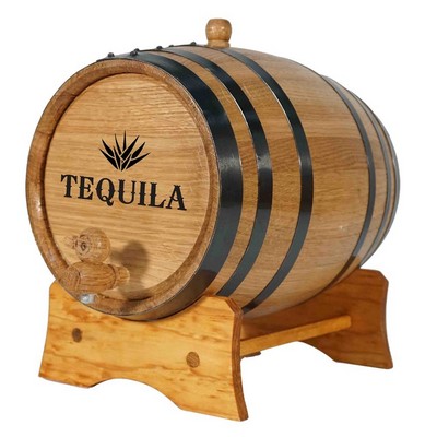 5L Oak Barrel Dispenser