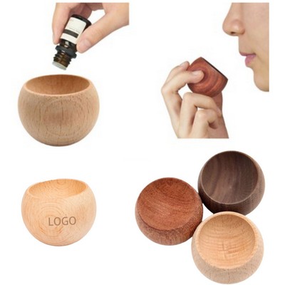 Round Wooden Essential Oil Diffuser