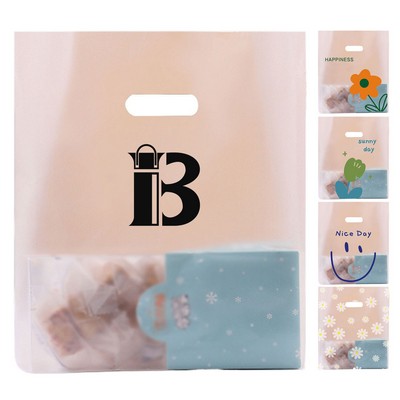 Reusable Frosted Plastic Food Bag