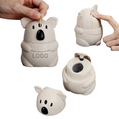 Home Dining Koala Shaped Toothpick Holder