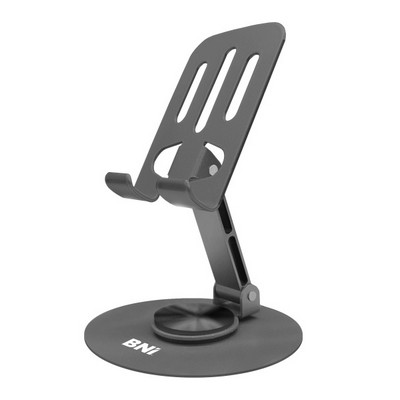 Aluminum Alloy Rotating & Dual Foldable Mobile Phone Holder