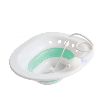 Sitz Bath With Flusher Hose for Hemorrhoids Postpartum Care
