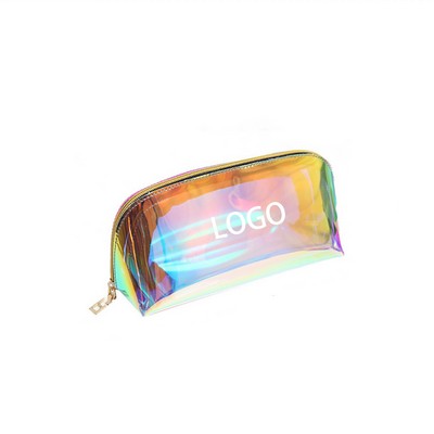 Travel Shell Shaped Clear Cosmetic Pouch