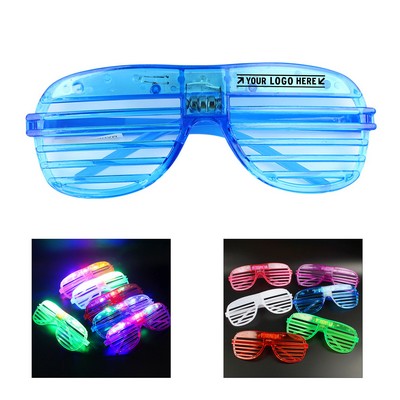 LED Shutter Party Eyeglasses