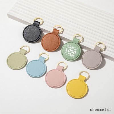 PU Leather Metal Keychain