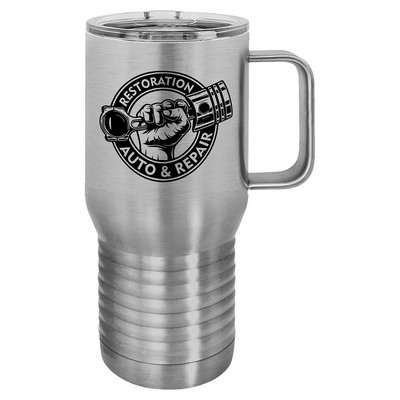 Polar Camel 20 oz. Stainless Steel Vacuum Insulated Travel Mug with Slider Lid