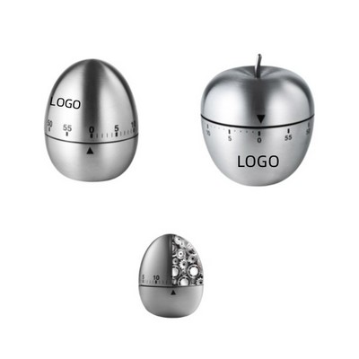 Mechanical Stainless Steel Egg Kitchen Timer