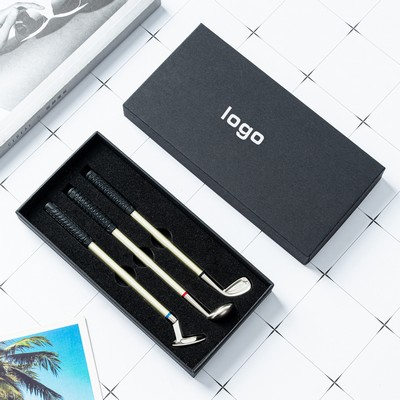 Portable Creative Mini Golf Club Pen Set