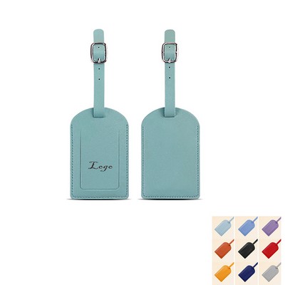 PU Leather Luggage Tag