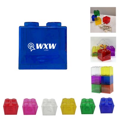 Building Block Piggy Bank