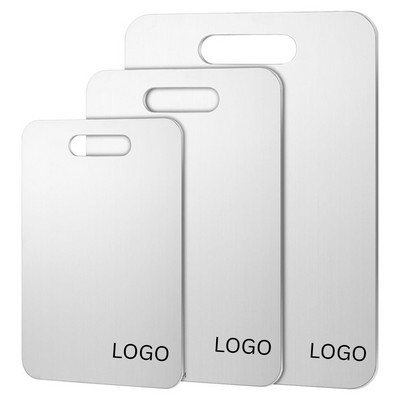 100% Pure Titanium Cutting Board Set