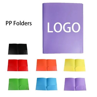 Multifunctional Plastic Folder With Pocket