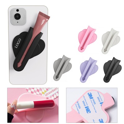Silicone Adhesive Lip Gloss Clip Holder