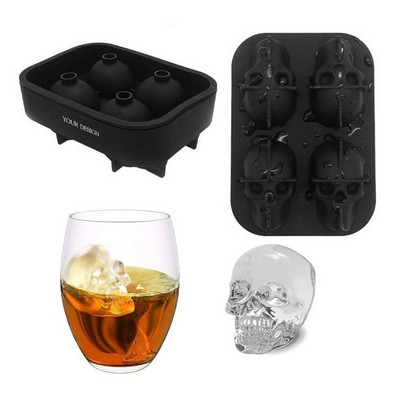 Skull Silicone Ice Cube Mold
