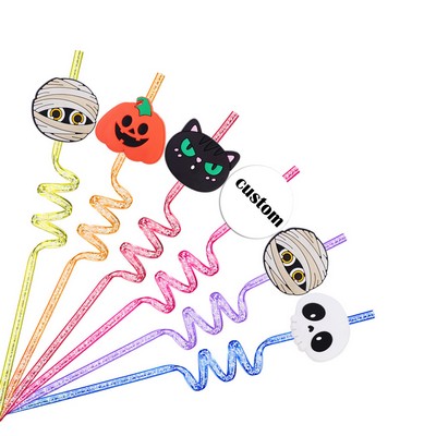 Reusable Halloween Straws