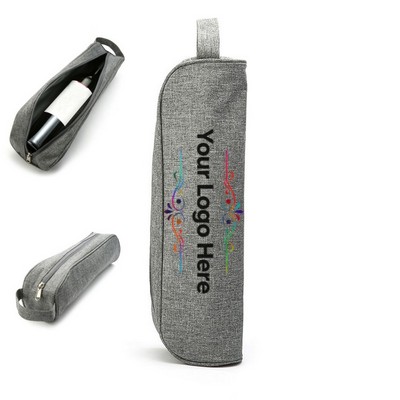 Single Wine Bottle Tote