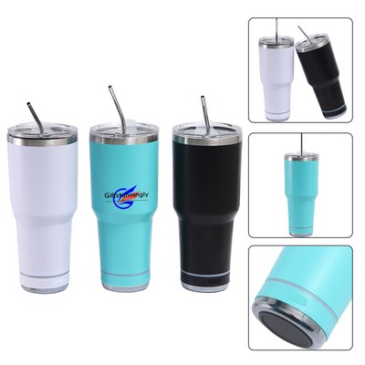 30 Oz Tumbler With Speaker