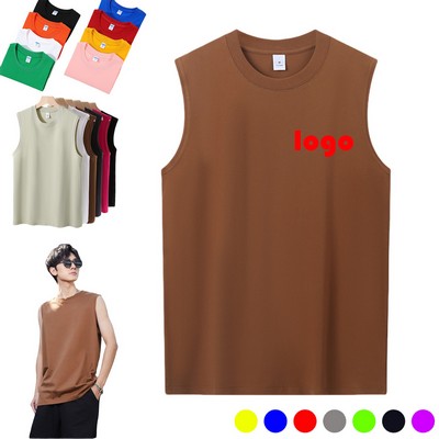 Custom Cotton Quick-Dry Tank Top