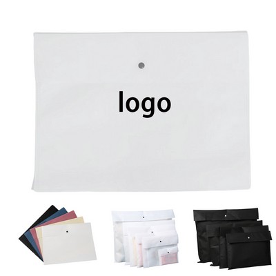 7.8 x 11.7" Non Woven Bag Hidden Buckle Packaging Bag