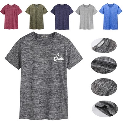 Man's Short Sleeve Crewneck T-Shirt