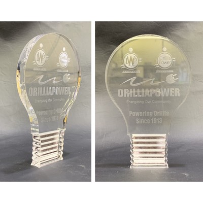 Acrylic Light Bulb Award