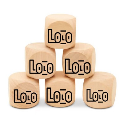 Customized Wooden Dice