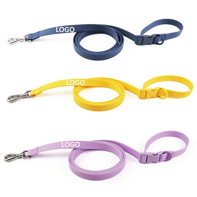 Adjustable PVC Pet Dog Leash Collar