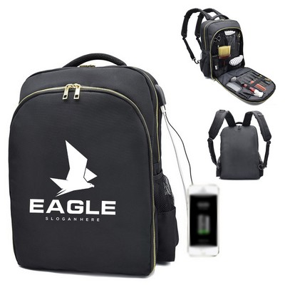 Functional Haircut Barber Backpack Hair Stylist Backpack