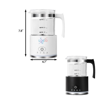 Electric Milk Frother 16.9 Ounces 500 Milliliters Steamer