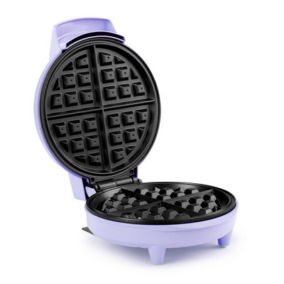 Holstein Housewares 7" Belgian Waffle Maker - Purple