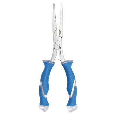 Cuda 8" Stainless Steel Plier W/ Ring Splitter