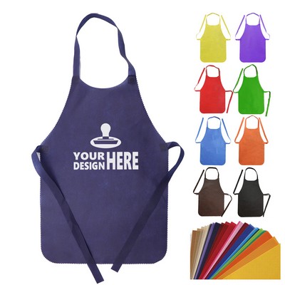 Disposable Non-Woven Apron Waterproof And Oil Resistant