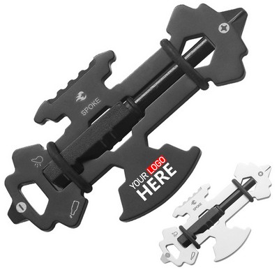 12" 1 Axe Shaped Keychain Bottle Opener