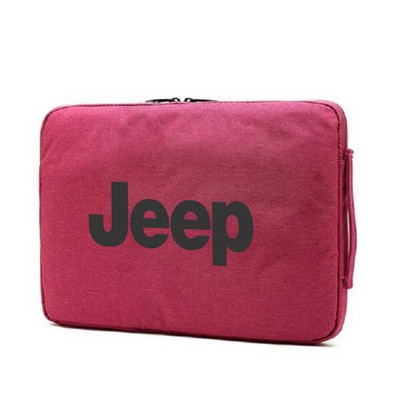 14" Custom Printed Nylon Laptop Bag