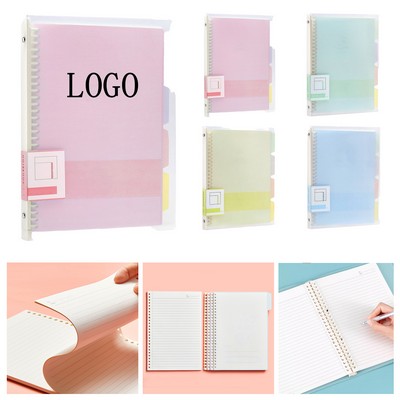 Detachable Transparent Loose Leaf Journal