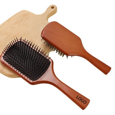 Brushed Wooden Air Cushion Hairbrush