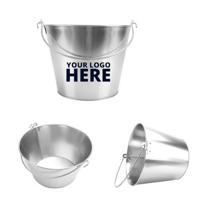 5 Qt Galvanized Ice Bucket
