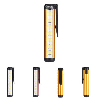 LED Magnetic Base Rechargeable Flashlight
