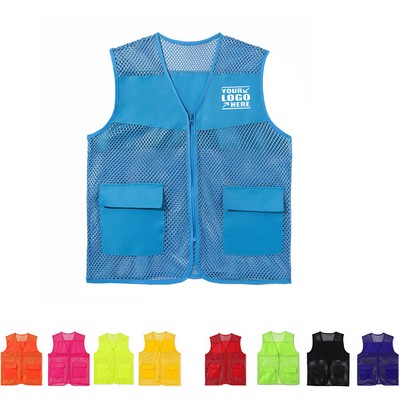 Volunteer Uniform Safety Mesh Vest