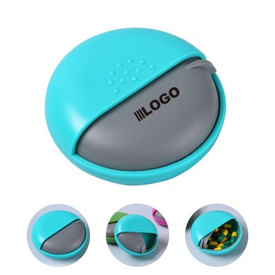 Circular Rotating Single Compartment Medicine Box