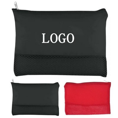Mesh Cosmetic Vanity Bag