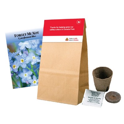 Recycled Bag Grow Kit - Forget Me Not