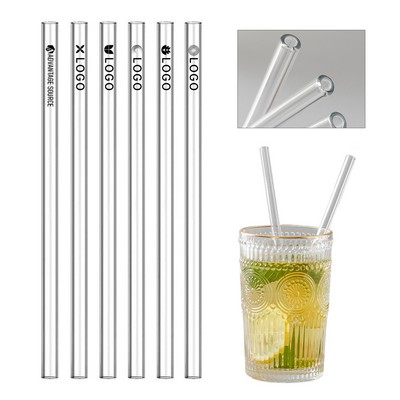Eco-Friendly Heat Resistant Glass Drinking Straw