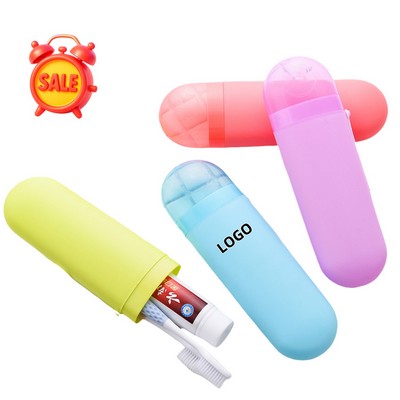Hanging Travel Portable Toothbrush Case