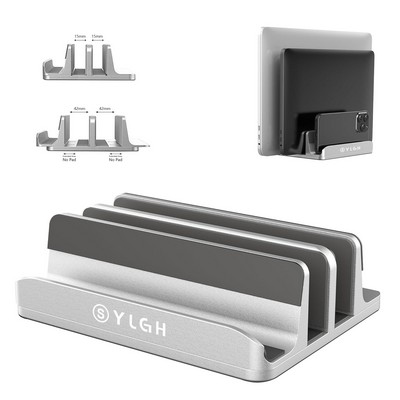 3-IN-1 Aluminum Adjustable Laptop Storage Stand