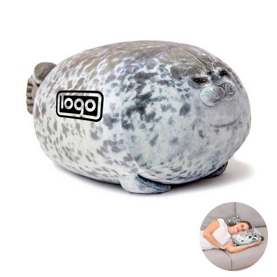 Cotton Seal Plush Pillow