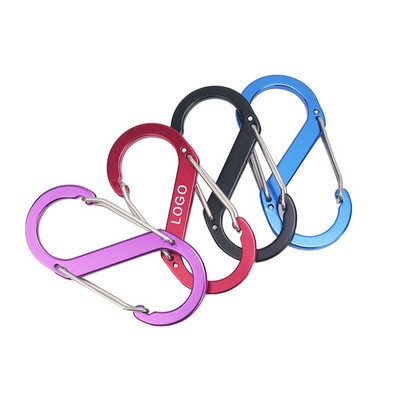 2 3/5'' S-shaped carabiner