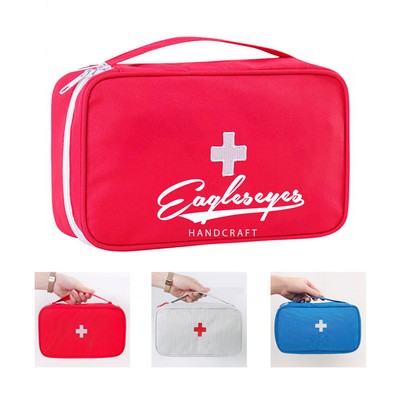 Portable Empty First Aid Bag