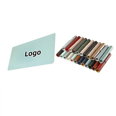 Leather Desk Pad for Laptop and Gaming Keyboard Use